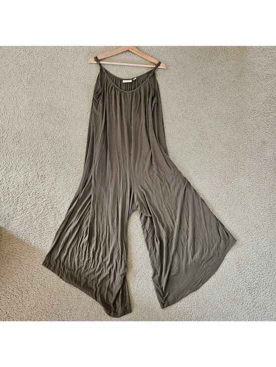 Ecothreads Pants - Eco Threads Jumpsuit Olive Green Large / XL